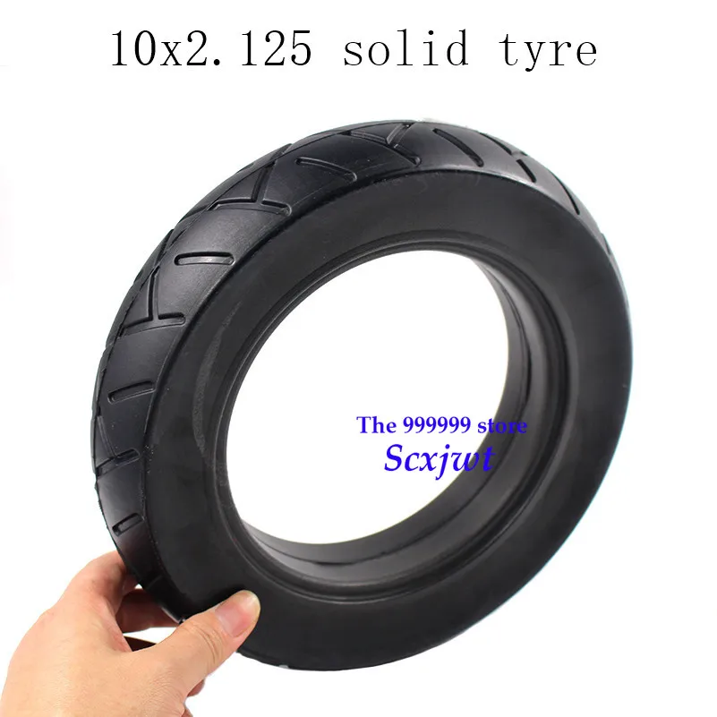 

Free Shipping Good Quality 10x2.125 tyre for Electric Skateboard Scooter Hoverboard Non-Pneumatic 10inch Electric Scooter Tire