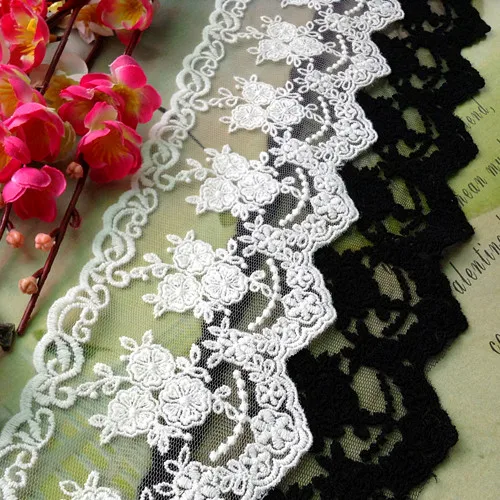 5 ярдов/партия ручная работа сделай сам женская одежда кружевная отделка хлопок