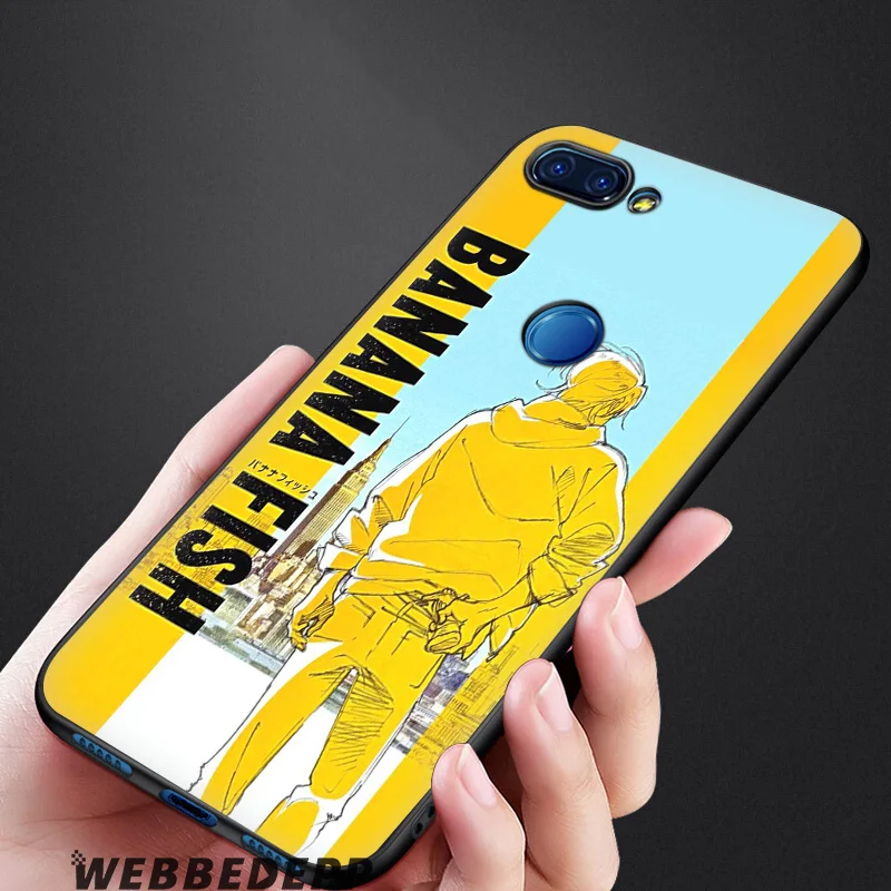 WEBBEDEPP Banana Fish Soft Case for Xiaomi 9 8 SE 6 A1 A2 Lite MIA1 MIA2 MI8 MI6 MAX 3 POCOPHONE F1 Cover |