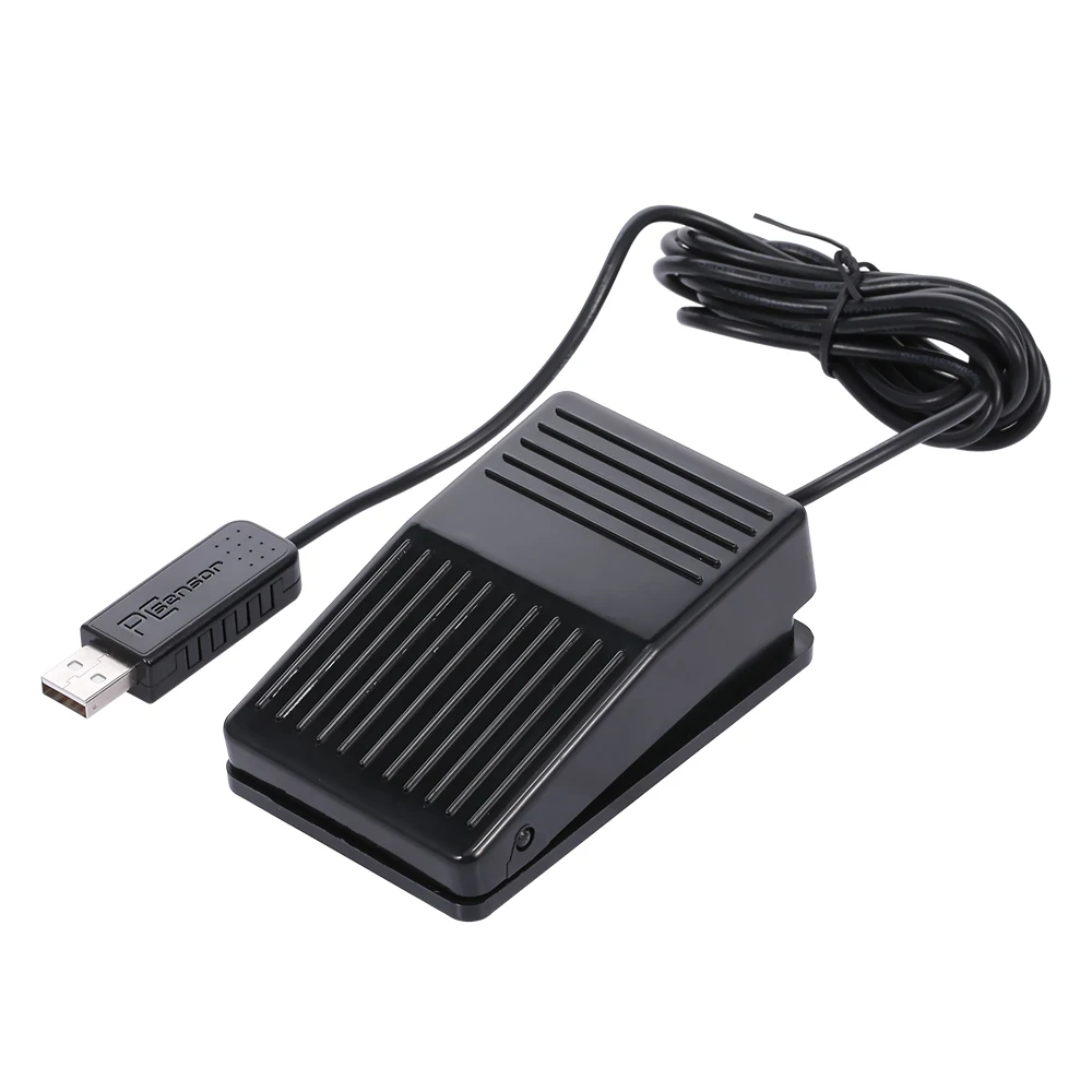 USB игровая клавиатура с ножным управлением педальным переключателем для ПК