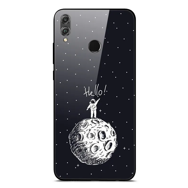 as photo 21 Чехол для huawei Honor 8X, чехол Honor8x Max, задняя крышка из закаленного стекла, чехол для huawei Honor 8X, чехол 8 X TPU, бампер Honor 8X Max - Цвет: as photo 21