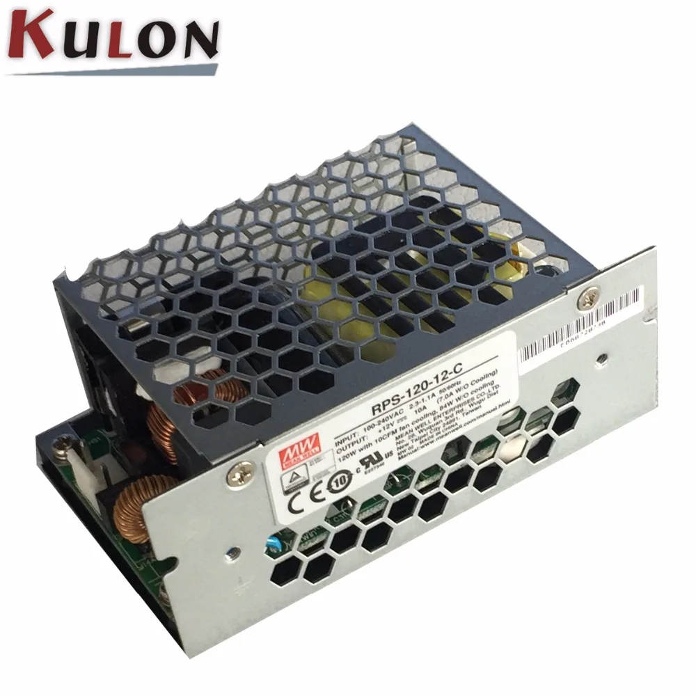 Meanwell RPS-120 Источник питания переменного/постоянного тока зеленого закрытого типа