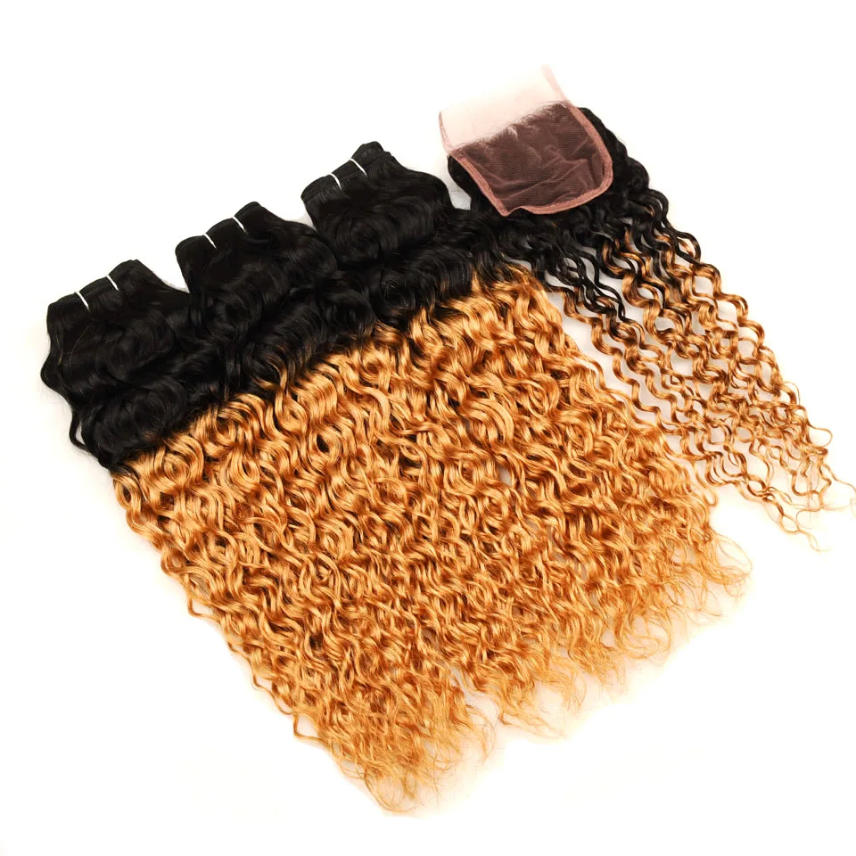 Pinshair Ombre индийские человеческие волосы с волнистыми прядями для наращивания