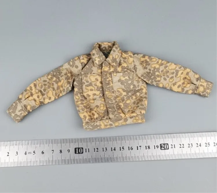 

1/6 German Army Camouflage Jacket Coat DIY Accessories for 12''Action Figures Bodies