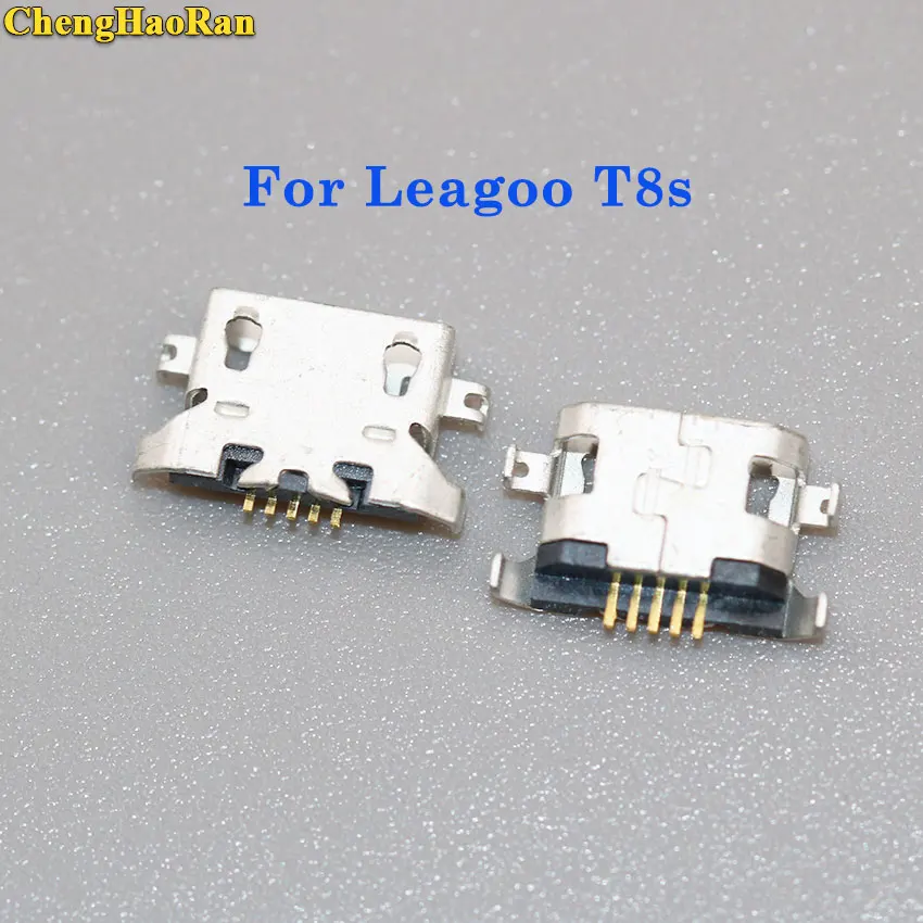 ChengHaoRan 5 шт. Micro USB для Leagoo M5 Plus S8 T8S M9 Pro M8 PRO shark 1 разъем зарядки с портом