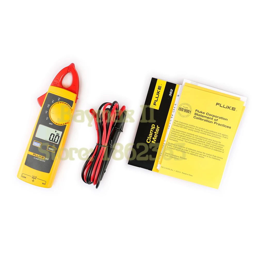 Цифровой зажим FLUKE 362 AC/DC 200A с базовыми функциями для измерения напряжения