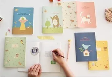 

1pc Lovely cartoon animal design 64k notebooks,gift stationery supplies(ss-1447)