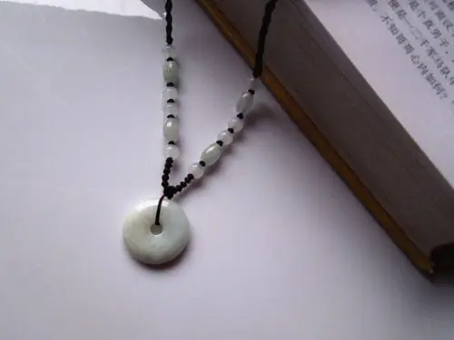 3pcs/ Jade peace buckle necklace the jewelry accessories Buddhist China gift | Украшения и аксессуары