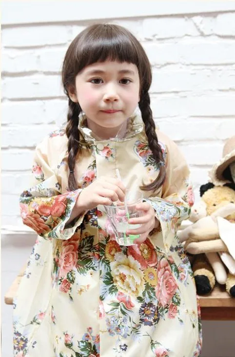 Дождевик для женщин дождевик ветровка цветочный пион детский куртка принцессы