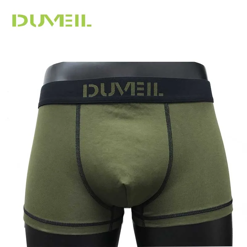 DUVEIL 2 шт./лот мужское дышащее Спортивное нижнее белье гибкие трусы с четырьмя