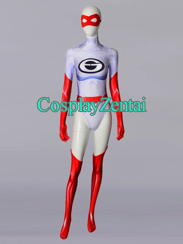The Incredibles 2 Elastigirl 3D Printing Spandex Woman Catsuit Superhero Costume for Girl