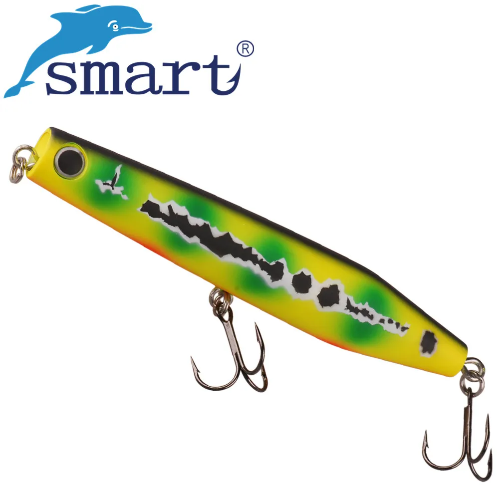 SMART Popper приманка 115 мм 22 г верхняя для рыбной ловли в воде приманки из твердого