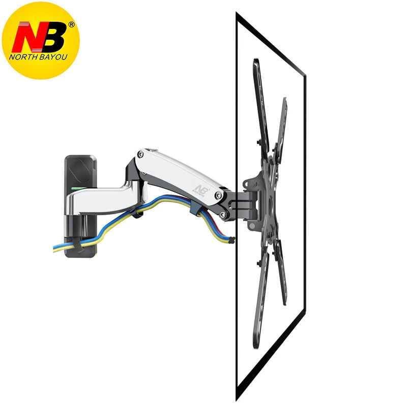 NB F450 газовая пружина 40 &quot-50&quot LED LCD телевизор настенное крепление полное Движение