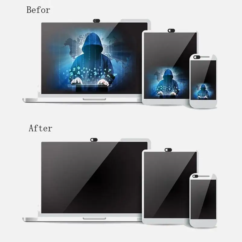 1 шт. чехол для веб камеры ультратонкий скользящий адаптер мобильного