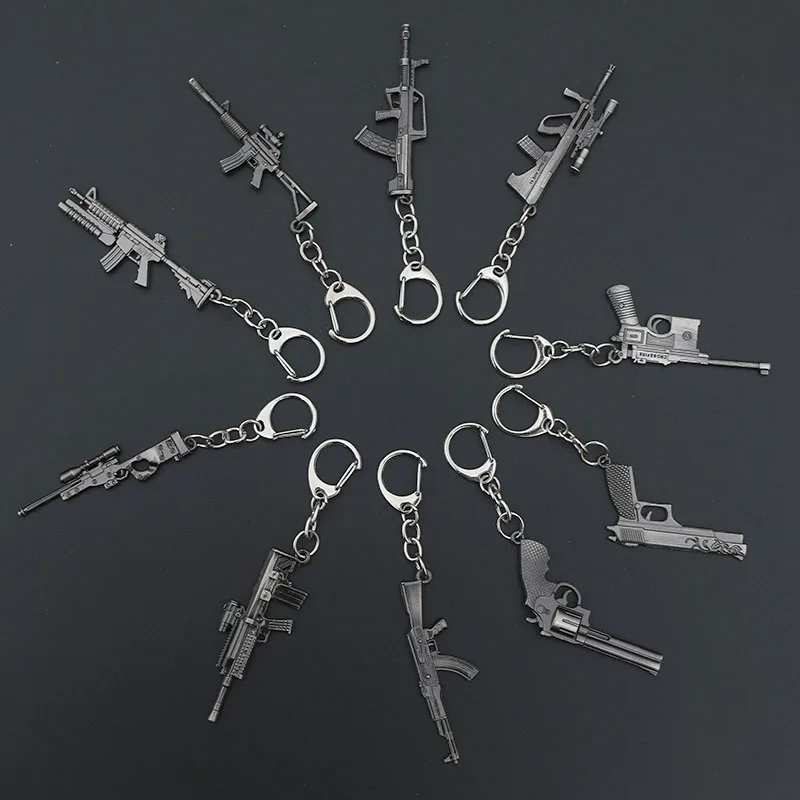 Новинка 2019 украшение AK47 кулон с пистолетом Ювелирное Украшение M4A1 Снайпер 10