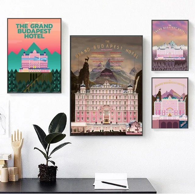 Grand Budapest Hotel постеры и принты настенные художественные картины для гостиной