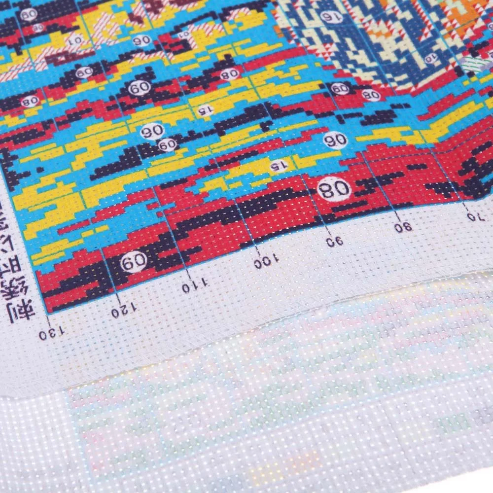 DIY Handmade Needlework Embroidery Set Cross Stitch Kit Precise Printed Sea Childhood Design Cross-Stitching Home Decoration | Дом и сад