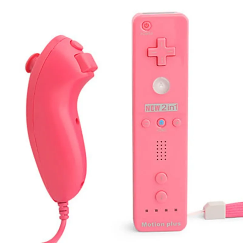 Пульт дистанционного управления Renensin 2 в 1 игровой контроллер для Nintendo Mote