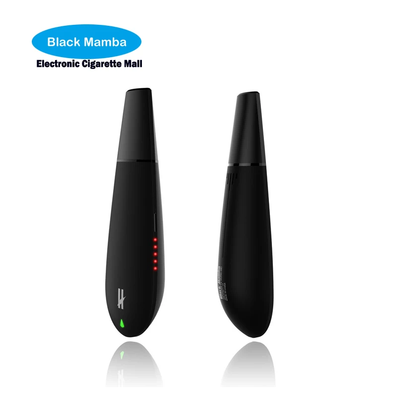 Оригинальный blk черный вапоризатор Mamba Herbstick Temp-control электронная сигарета сухой
