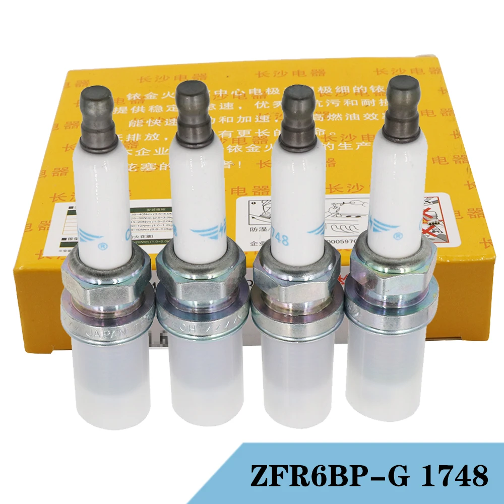 

ZFR6BP-G 1748 Car Candle Iridium platinum Spark Plug Glow ignition Plug for Buick Excelle /Regal ,Chevrolet Cruze /Malibu 1.6T