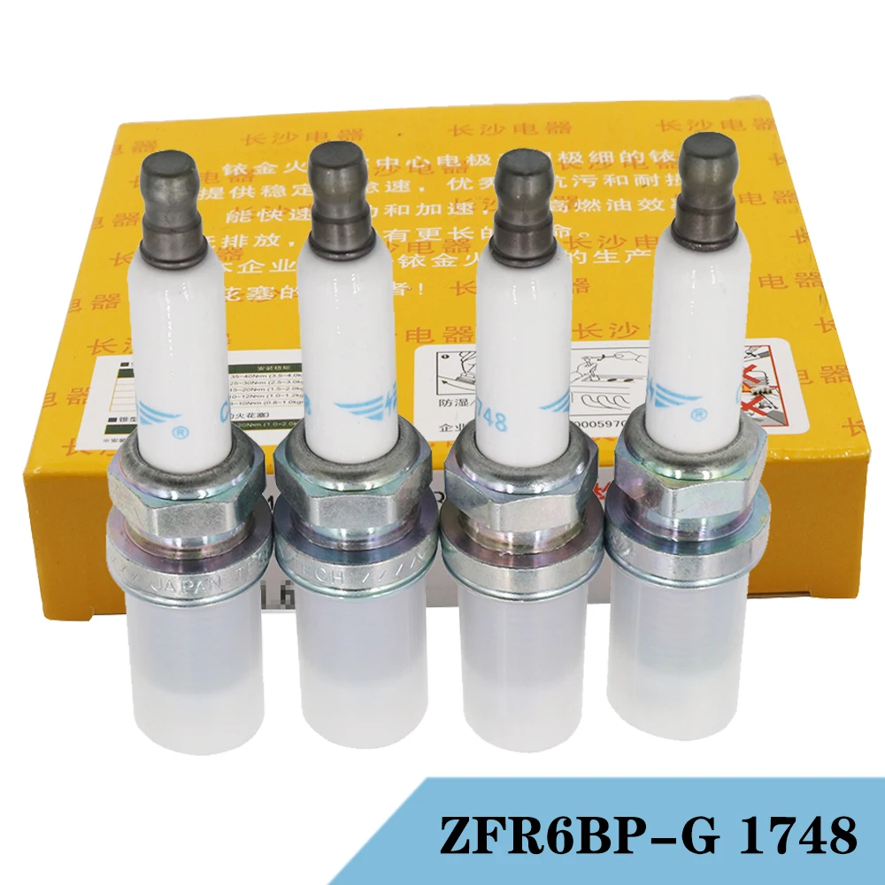 ZFR6BP G 1748 автомобильные лампы в форме свечи Иридий Платина свечей зажигания Разъем