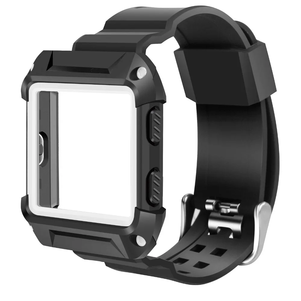 Подходит для Fitbit Blaze Bands ударопрочный тонкий защитный чехол с ремешком Smart Fitness Watch