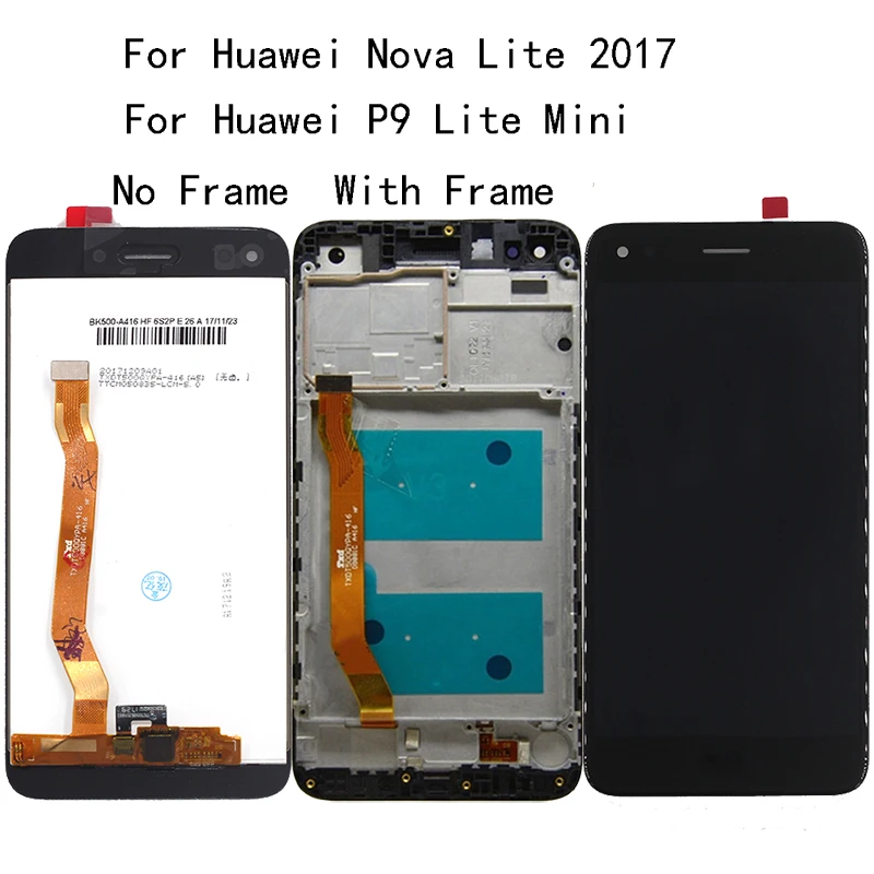 5 0 ''Оригинальный ЖК дисплей для Huawei Nova lite 2017 сенсорный экран дигитайзер в