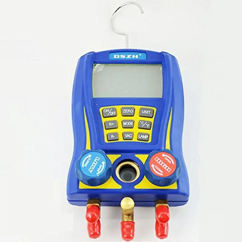 WK-6889 Digital Manifold Xeast Electronic Fluoride Meter Display Vacuum Pressure Manomete Compressor Tool Gauge | Автомобили и