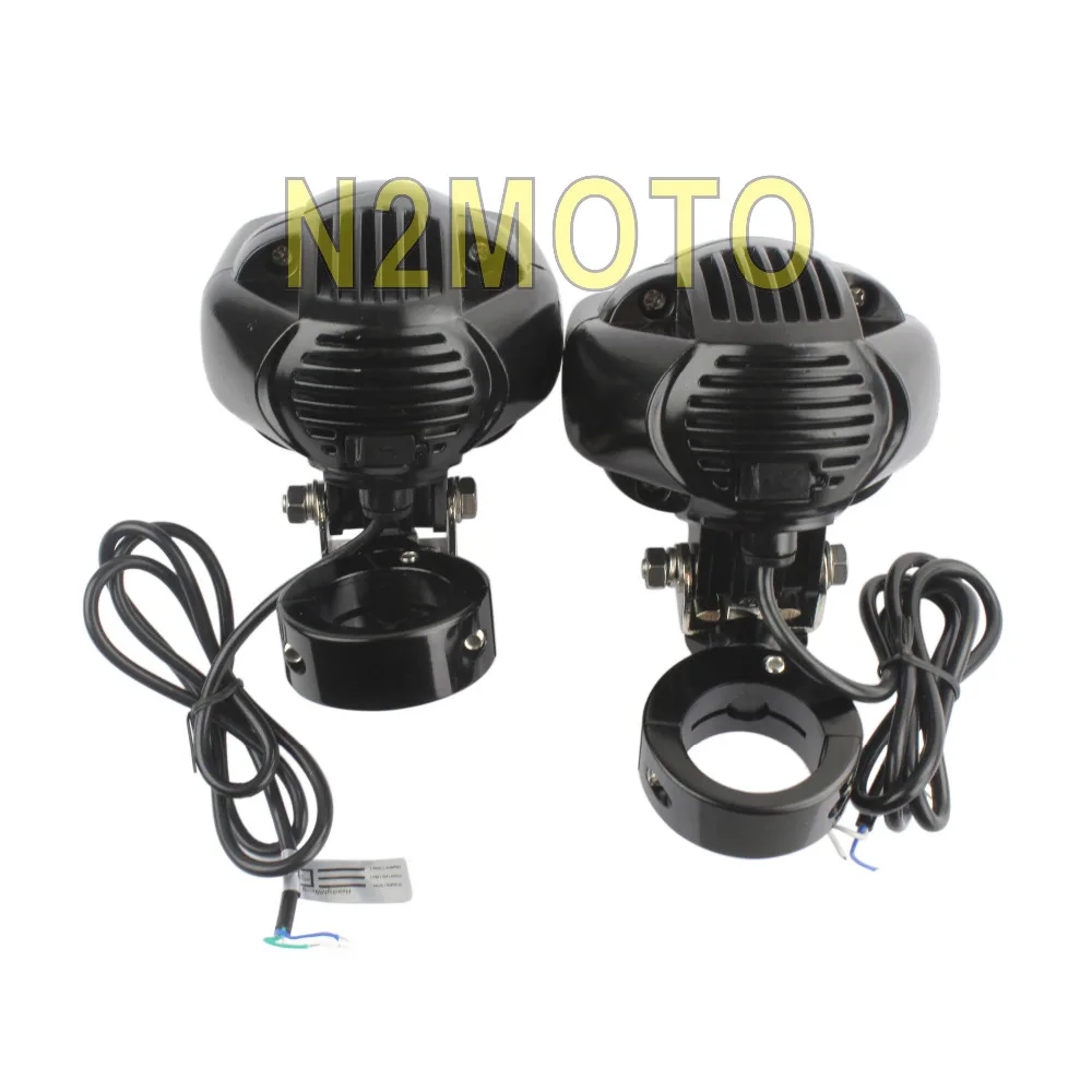 Светодиодсветильник противотуманная фара для мотоцикла 2 шт. вспомогательная с