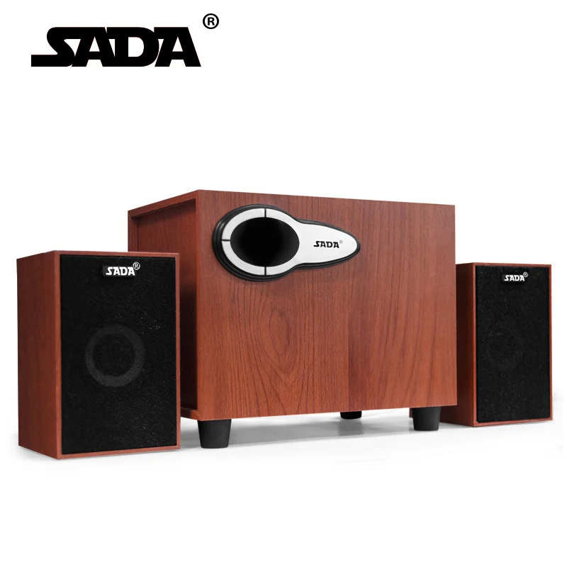SADA высококачественные деревянные usb динамик плеер для компьютера смартфон U диск