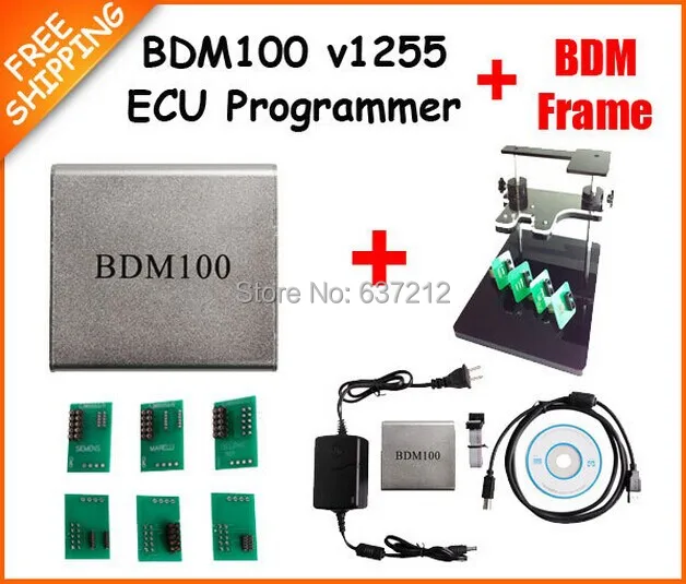Новый набор BDM стол Рамка с полными адаптерами для FGTech + V1255 BDM100 ПРОГРАММАТОР 100|bdm