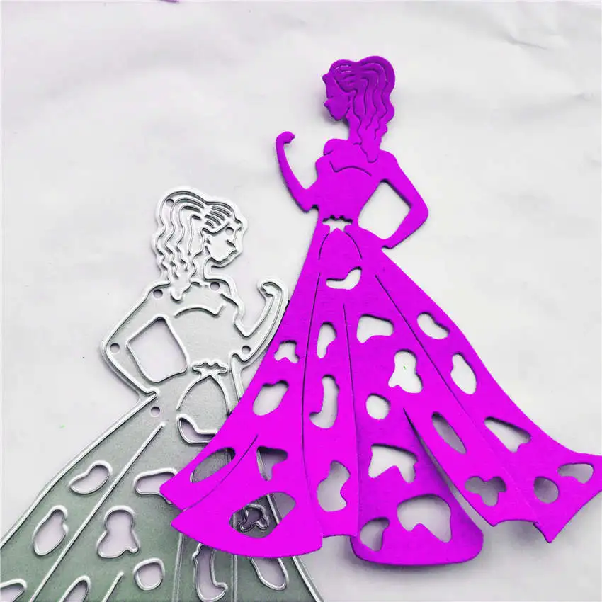 The queen of evil spirit be puzzled old metal cutting die practice hands-on DIY альбом для рукоделия скрапбук | Дом и