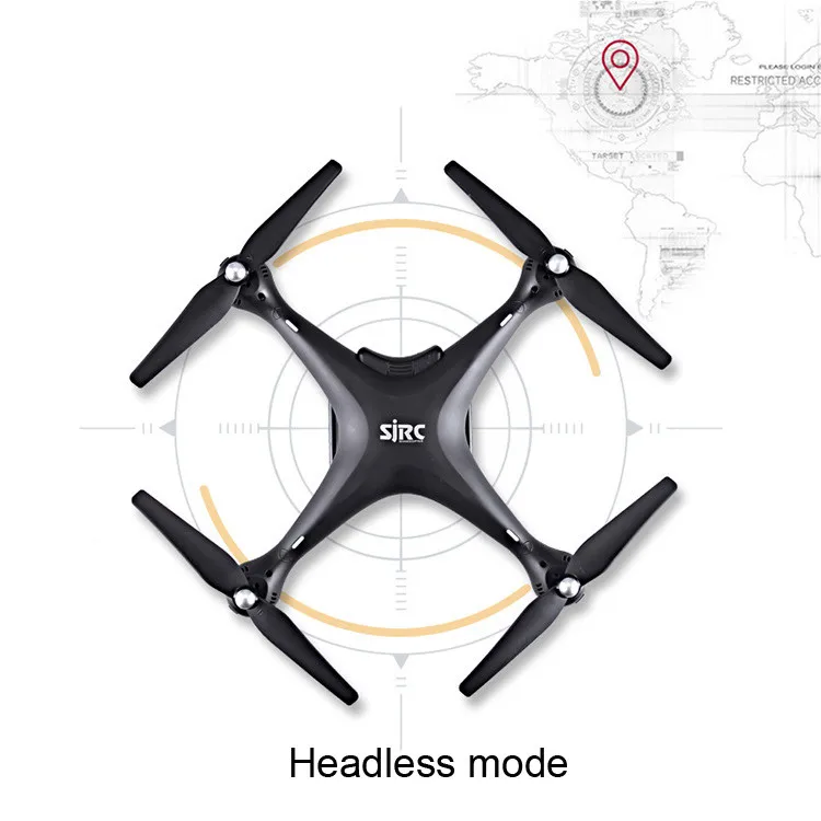S70W 2,4 GHz gps FPV Дрон с камерой 1080P бесщеточный Квадрокоптер управление жестами Складная HD камера Wifi Безголовый режим