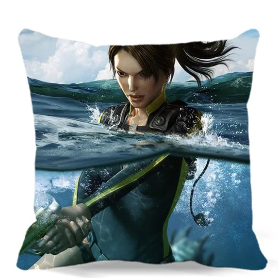 Героический девушка на поле боя Чехлы хлопок полиэстер декоративные стул