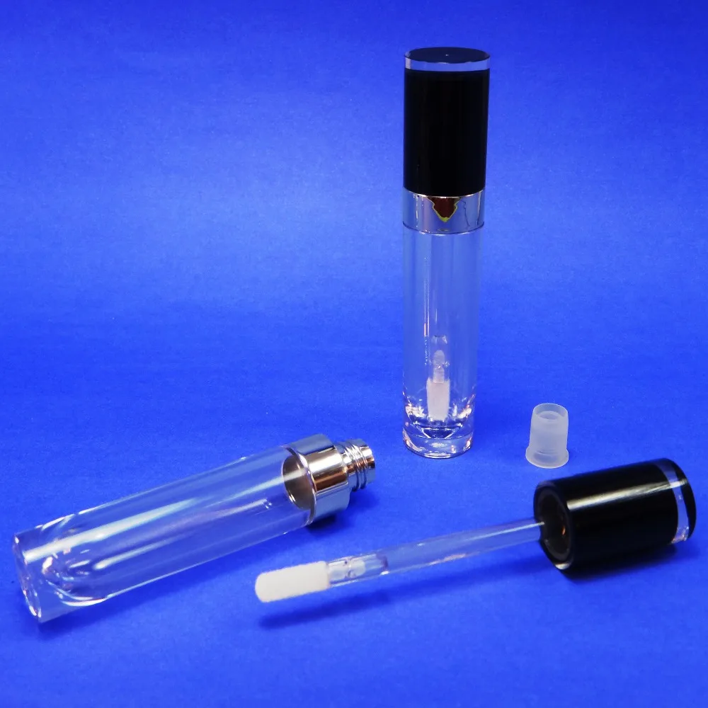 10 шт пустой прозрачный блеск для губ консилер Контейнер Чехол-трубка с палочкой и