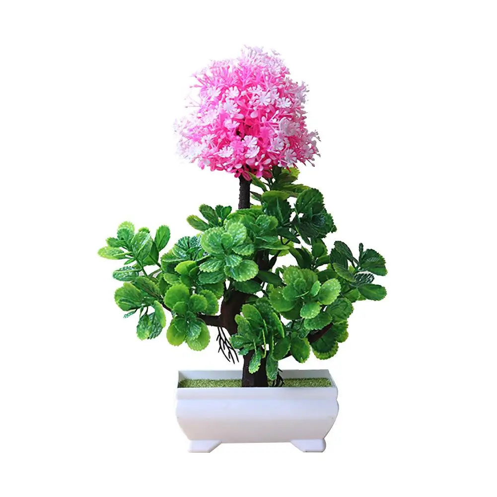 

1Pc Garden Decoration Artificial Bonsai Plant Tree Flower Ornament Home Decor Fashion