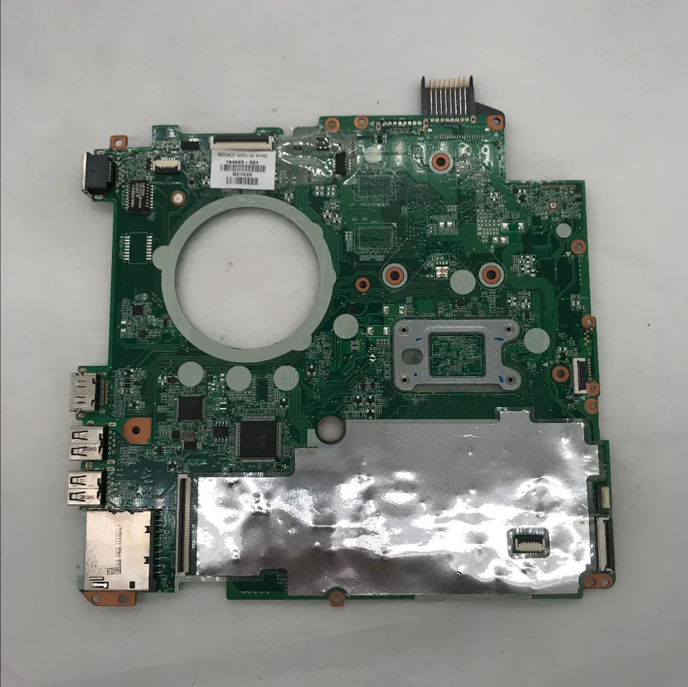 Для HP 15 F 17 787515 501 001 601 Материнская плата ноутбука w/SR1YW N3540 CPU DAY12EMB6C0 100% полностью