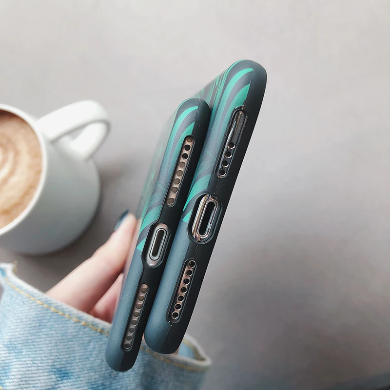 Чехол для телефона s Модный чехол для телефона с зеленым листом для huawei mate 20 Pro P20 P30 Pro mate 20 Nova 3 3i 4 Мягкий чехол для задней панели
