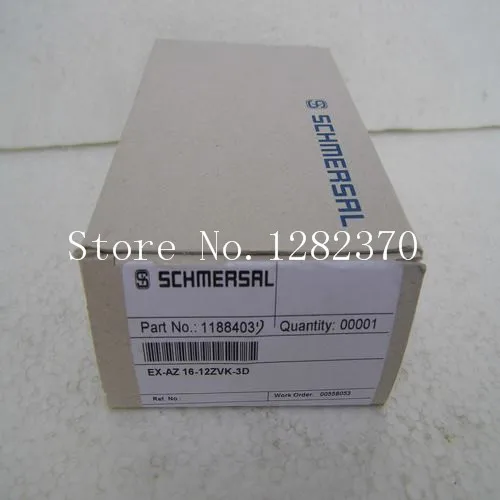 

[BELLA] New original authentic special sales SCHMERSAL sensor EX-AZ-16-12ZVK-3D Spot