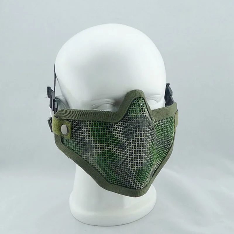 2020 Новая военная тактическая маска изысканная охотничья металлическая