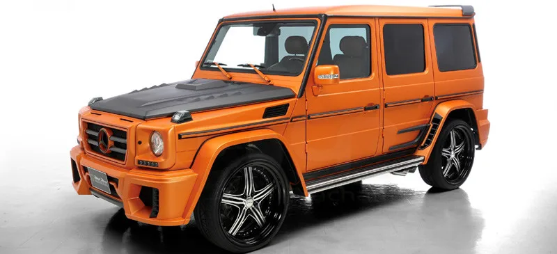 FRP Стекловолоконный комплект для корпуса подходит Benz G Class W463 Waald Sports Line Black Bison Edtion