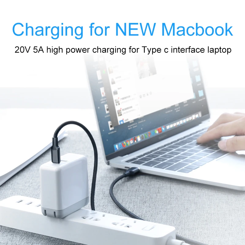 Магнитное зарядное устройство Travelcool для Macbook Surface 20 в 5A быстрая зарядка магнитный