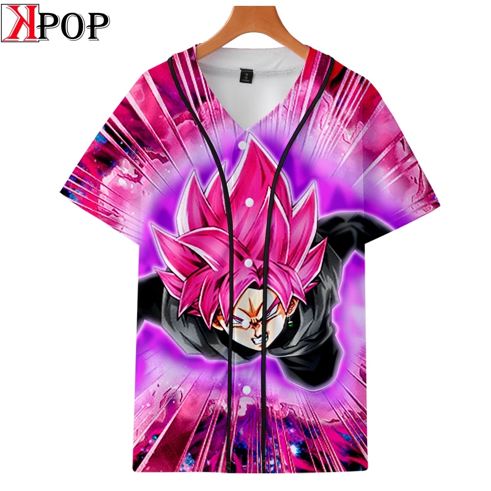 Pride lgbt Dragon Ball Супер новые мужские/женские летние топы одежда Бейсбольная Футболка