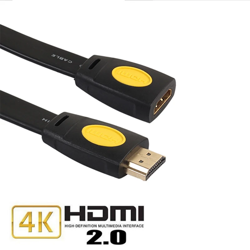 HDMI 2 0 кабель удлинитель Соединительный удлиняет 4K x 2K 60Hz высокоскоростной для