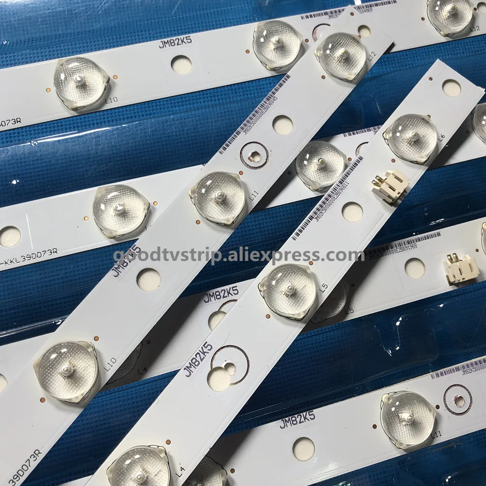 1set=8pieces AM01 4218-D led backlight IC-A-KKL39D073R/L RF-AH390B32-0601R/L |