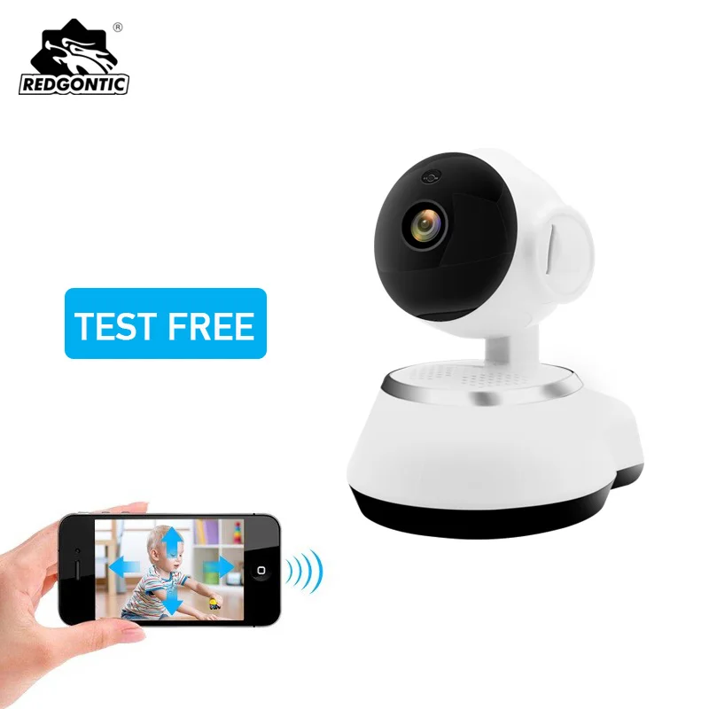 Redgontic Мини WiFi ip камера Домашняя безопасность 720 P Беспроводной Wi Fi наблюдение