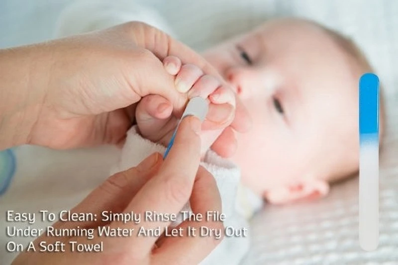 3 шт./компл. Детские Стеклянные пилочки для ногтей-кристалл набор новорожденных