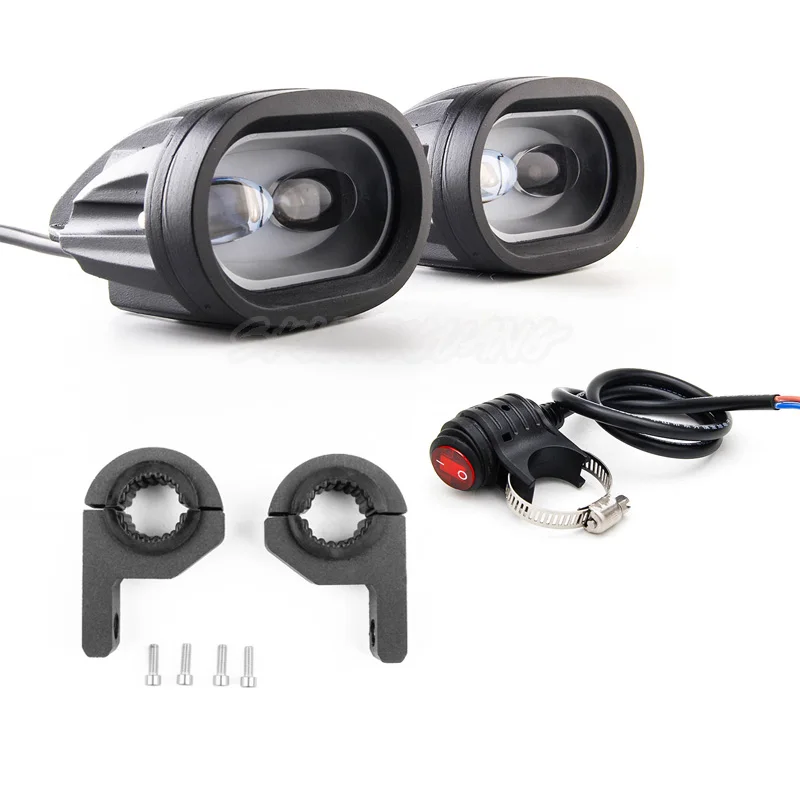 12V рулевой переключатель мотоцикла матч 6D светодиодный рабочий светильник