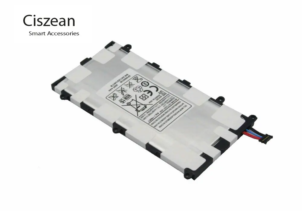 Сменный аккумулятор Ciszean 1x4000 мАч SP4960C3B для Samsung galaxy Tab Tablet 2 7 0 P6200 P3100 P3110 P3113|battery for