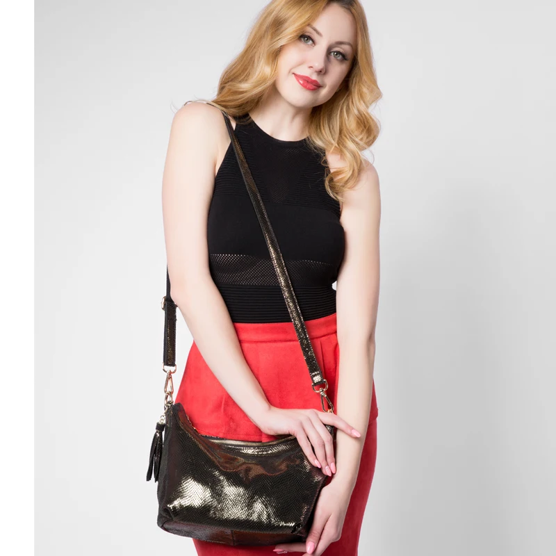 Сумка женская через плечо из натуральной кожи REALER сумочка для женщин|leather tote|genuine